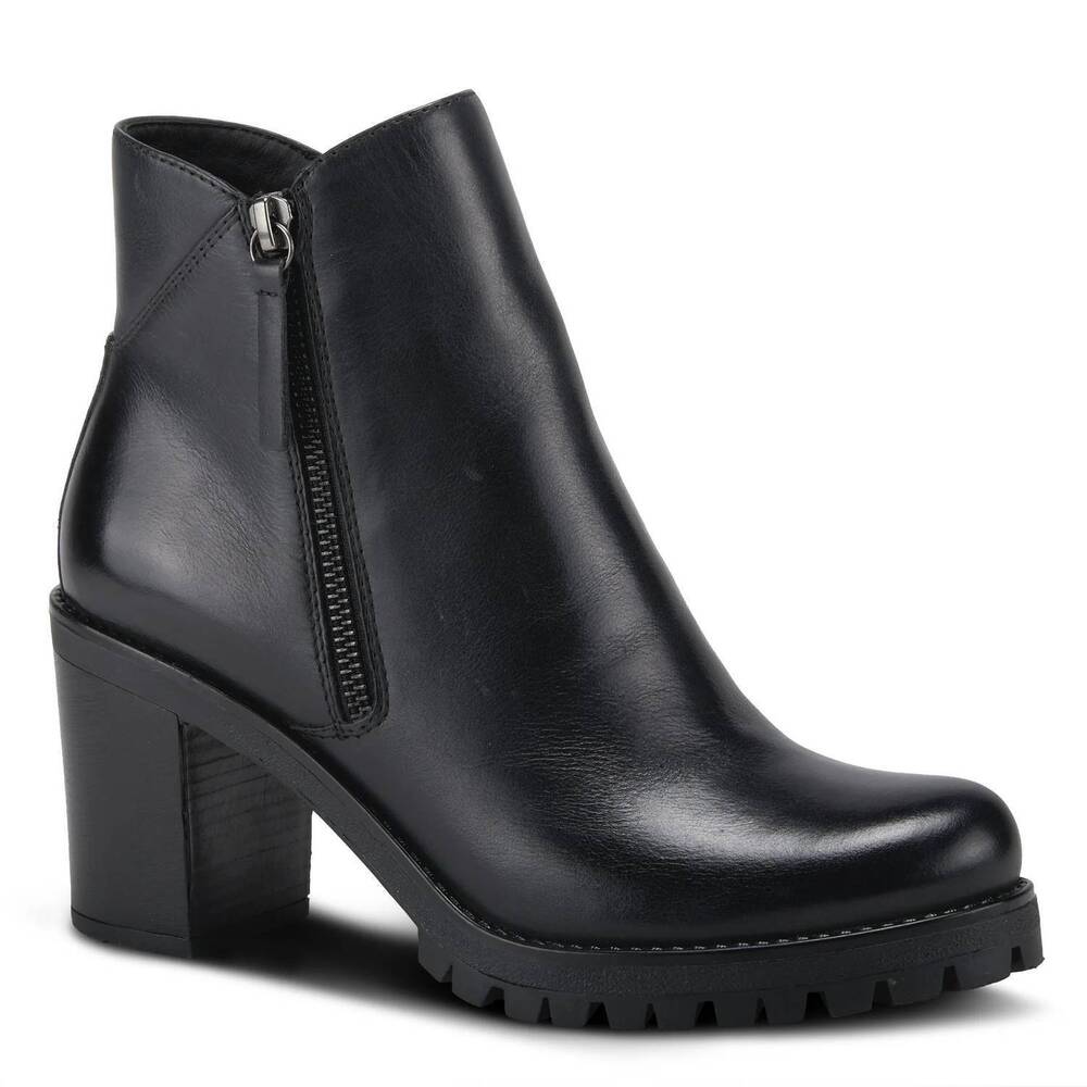 NEW SPRING STEP SHOES women's dealey boots in black